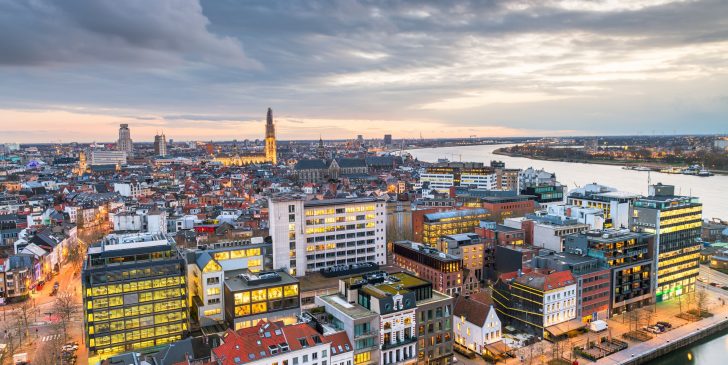 Antwerp, Belgium Cityscape